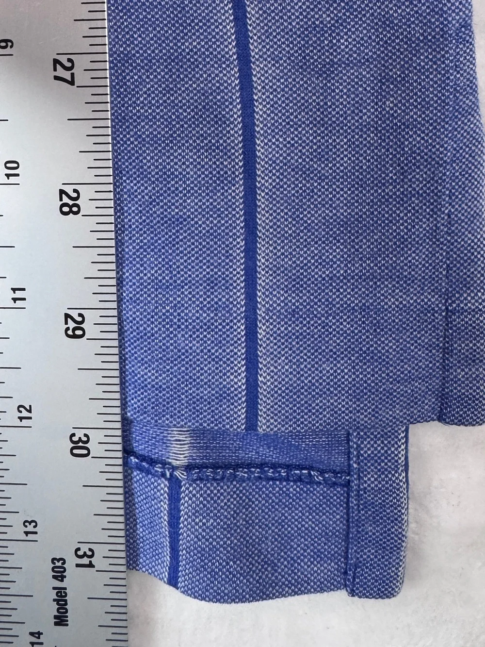 Polo Golf Ralph Lauren XL Blue Striped Golf Polo